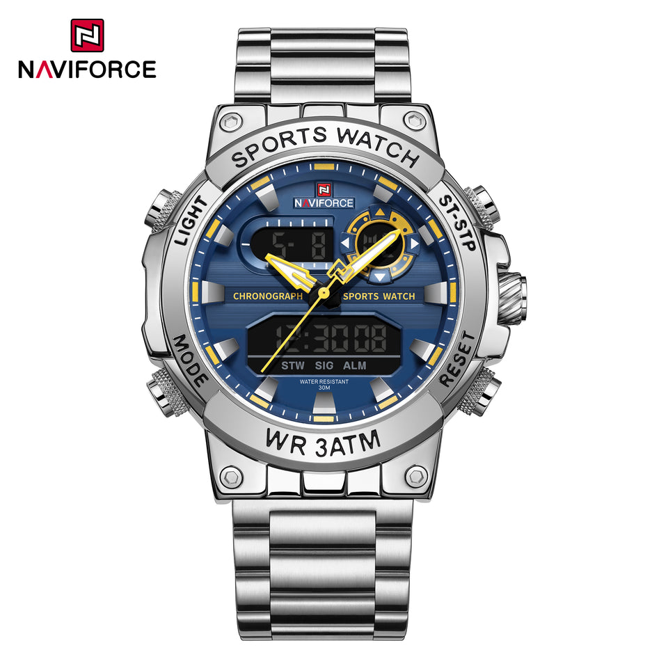 NAVIFORCE 9237 SILVER BLUE