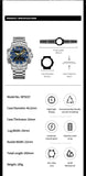NAVIFORCE 9237 SILVER BLUE