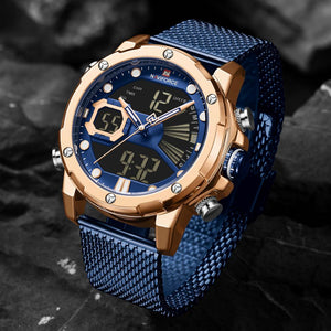 NAVIFORCE 9172 BLUE GOLD