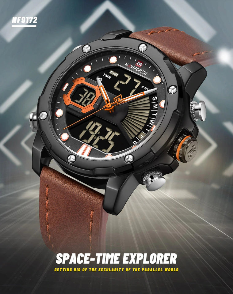 NAVIFORCE 9172 BROWN